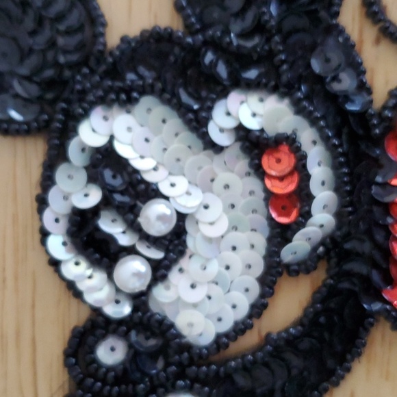 Vintage BLINGED Out Mickey Aplacae - Picture 2 of 4